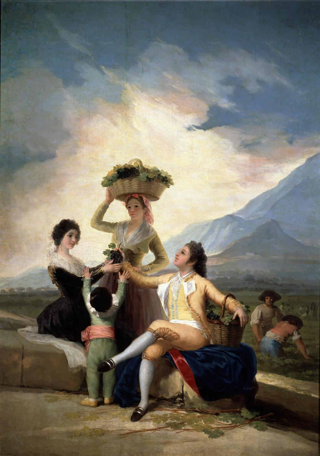 Goya. El otoño o la vendimia - 1786-87